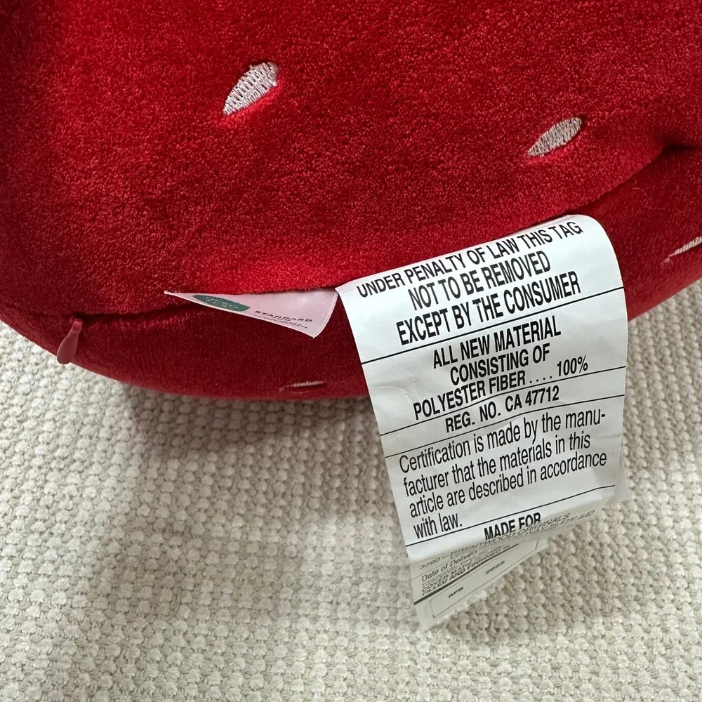 Brentwood Originals plush strawberry